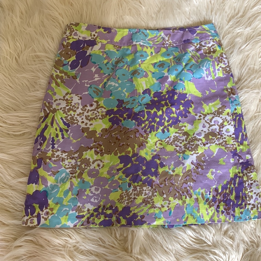 4/$10 Talbots Pencil Cotton Skirt - Picture 2 of 8